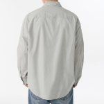Musinsa Standard Relaxed Soft Poplin Shirt – Light Gray