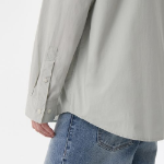 Musinsa Standard Relaxed Soft Poplin Shirt – Light Gray