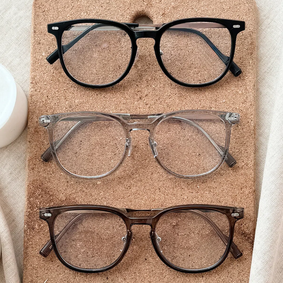 Air Simple Classic Square Glasses — лёгкие классические очки в квадратной оправе с защитой от синего света