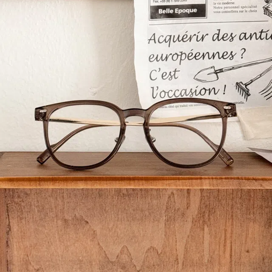 Air Simple Classic Square Glasses — лёгкие классические очки в квадратной оправе с защитой от синего света