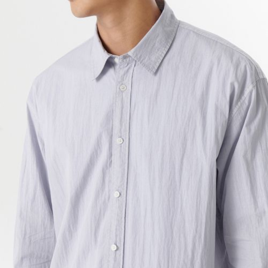 Musinsa Standard Relaxed Pigment Shirt – Light Grey
