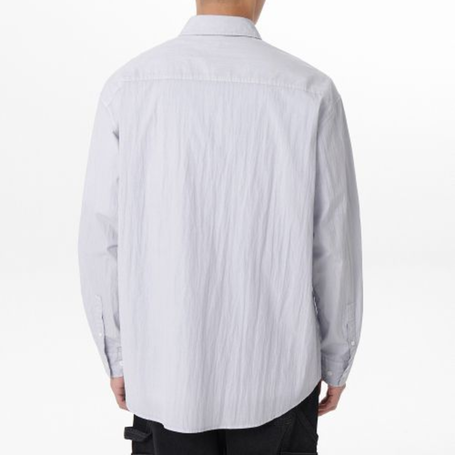 Musinsa Standard Relaxed Pigment Shirt – Light Grey