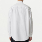 Musinsa Standard Relaxed Washed Poplin Shirt – White