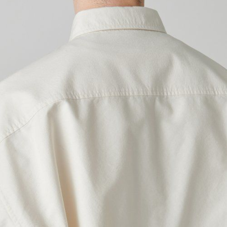 Musinsa Standard Oversized Oxford Shirt – Cream