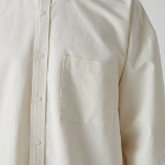 Musinsa Standard Oversized Oxford Shirt – Cream