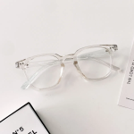 Square Simple Flattem Point Glasses — минималистичные прозрачные очки в прямоугольной оправе
