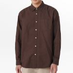 Musinsa Standard Relaxed Fit Oxford Shirt – Brown