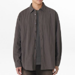 Musinsa Standard Relaxed Pigment Shirt – Dark Grey