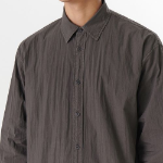 Musinsa Standard Relaxed Pigment Shirt – Dark Grey
