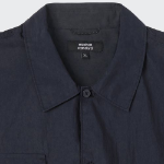 Musinsa Standard City Leisure CN Oversized Multi-Pocket Short Sleeve Shirt – Navy