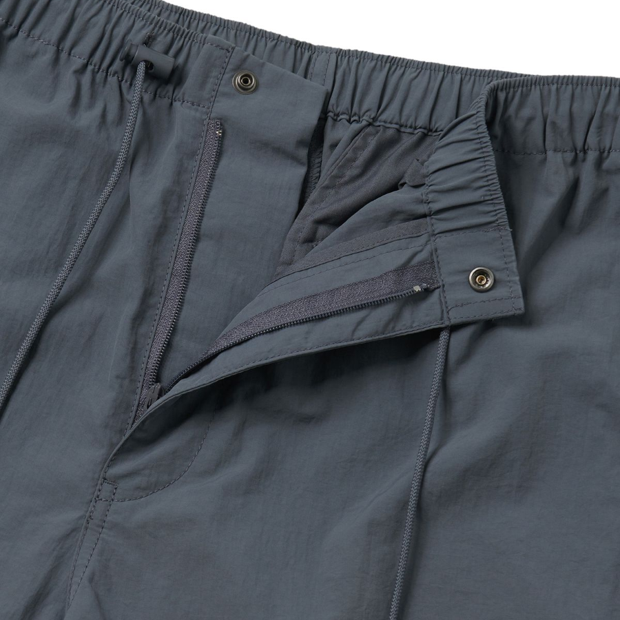 Nylon Parachute Pants [Blue Gray]