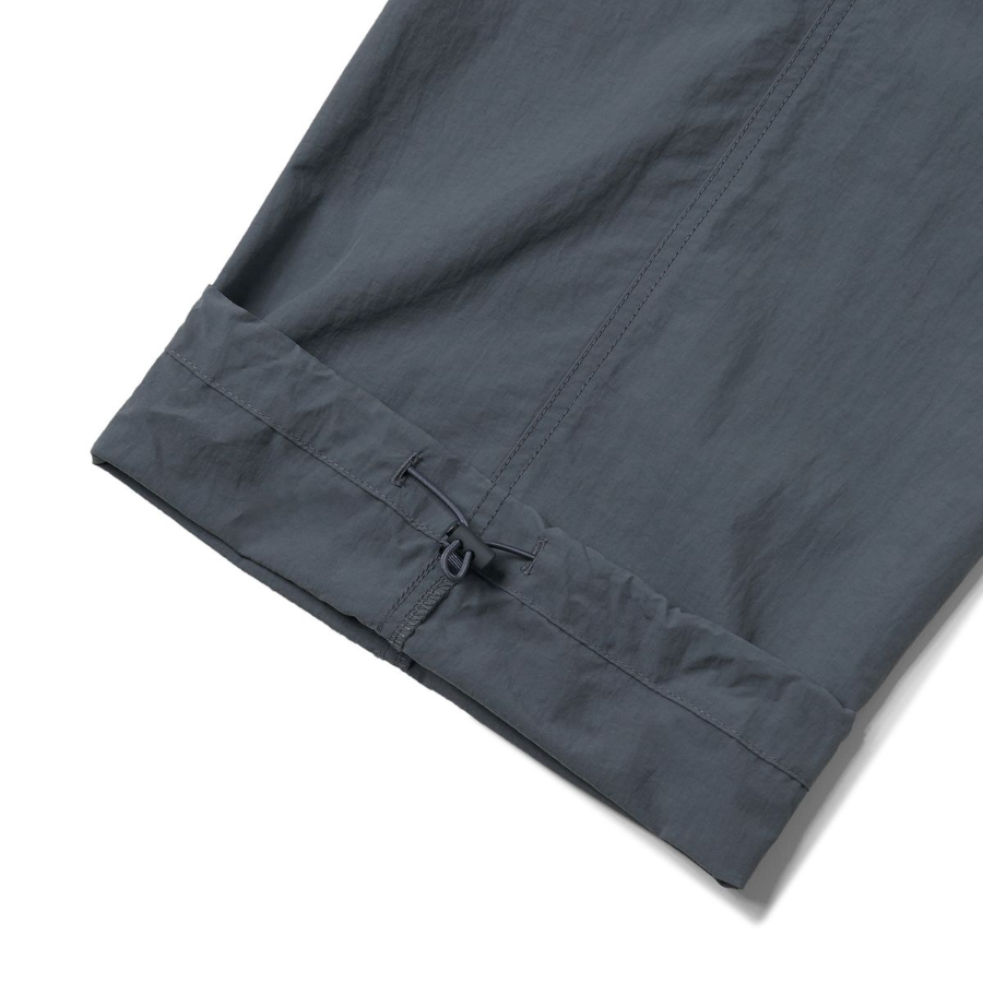 Nylon Parachute Pants [Blue Gray]