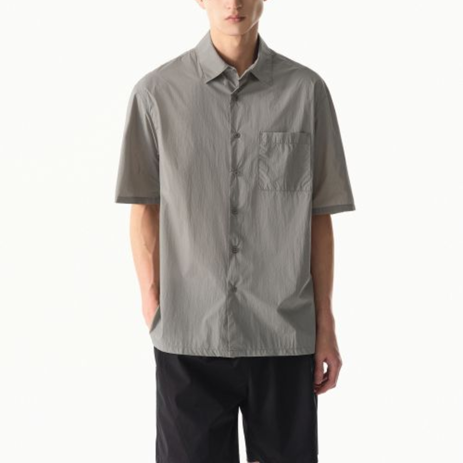Musinsa Standard City Leisure Airweight Short Sleeve Shirt – Grey
