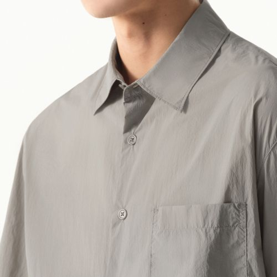 Musinsa Standard City Leisure Airweight Short Sleeve Shirt – Grey