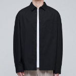 Musinsa Standard Oversized Poplin Shirt – Black