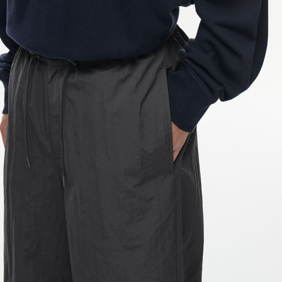 Nylon Parachute Pants [Gray]