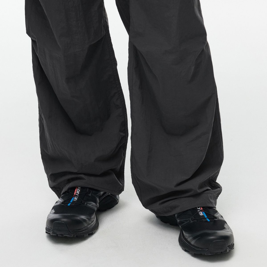 Nylon Parachute Pants [Gray]