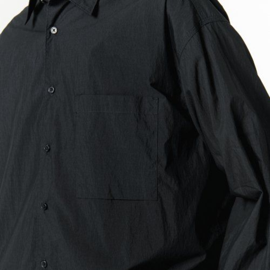 Musinsa Standard City Leisure CN Oversized Shirt – Black
