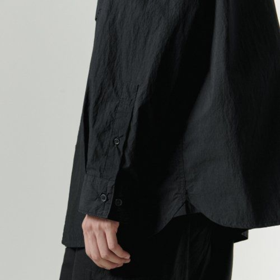 Musinsa Standard City Leisure CN Oversized Shirt – Black