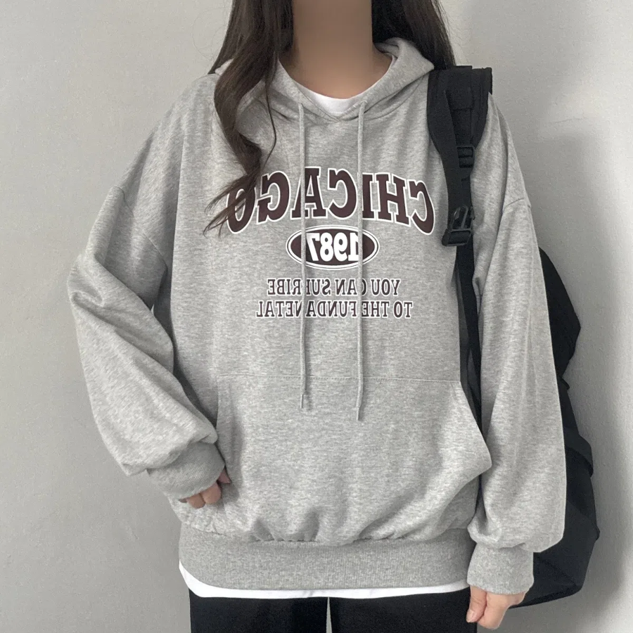 Lovely – худи Simple Lettering Hoodie