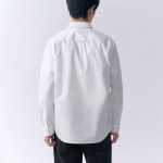 Musinsa Standard Basic Washed Poplin Shirt – White