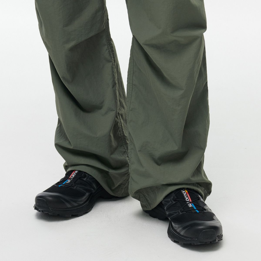 Nylon Parachute Pants [Khaki]