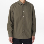 Musinsa Standard Relaxed Fit Oxford Shirt – Khaki