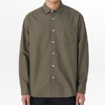 Musinsa Standard Relaxed Fit Oxford Shirt – Khaki