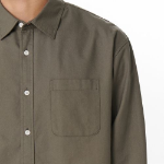 Musinsa Standard Relaxed Fit Oxford Shirt – Khaki