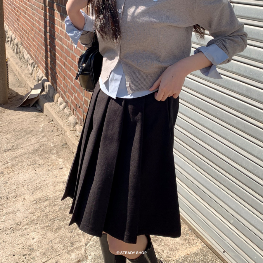 Плиссированная миди-юбка "Чипи"