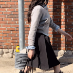 Плиссированная миди-юбка "Чипи"