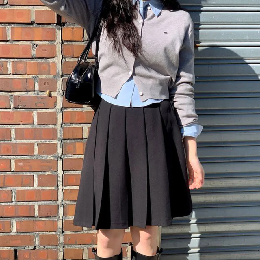 Плиссированная миди-юбка "Чипи"