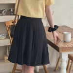 Романтичная расклешённая миди-юбка с задней резинкой