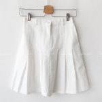 Свободный размер-Слоновая кость-Миди юбки