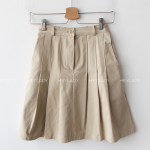 Миди-юбка из хлопка с плиссировкой