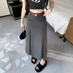 Классическая прямая юбка миди