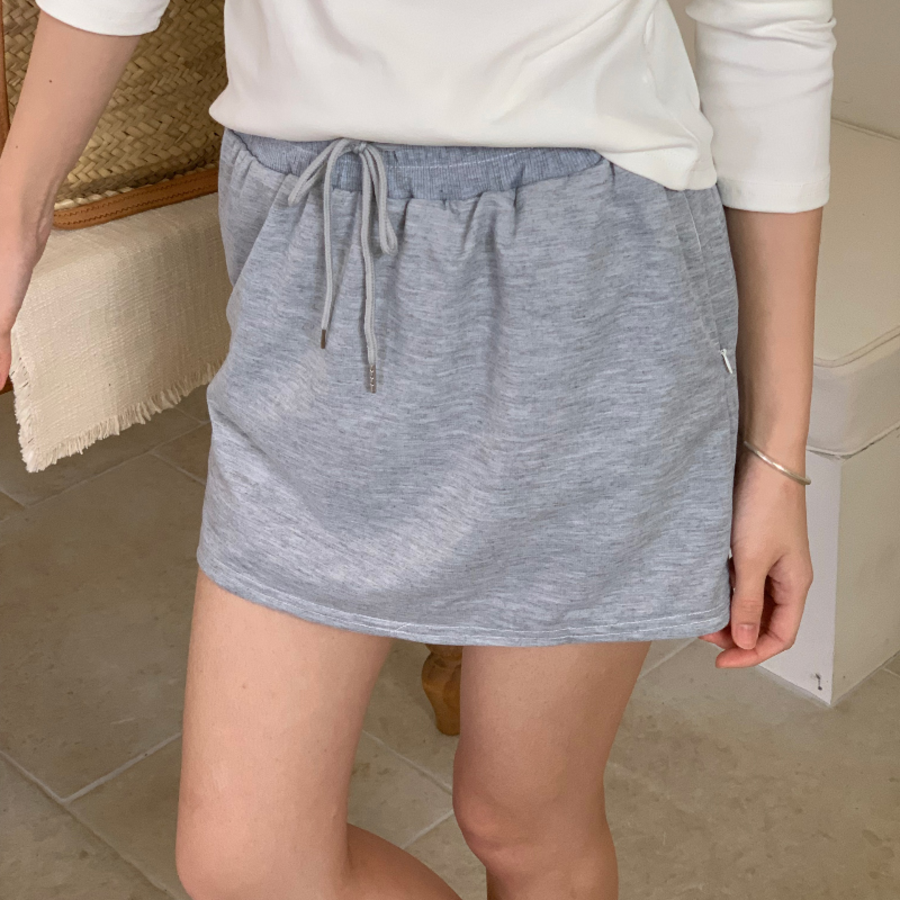 Кэжуальная мини-юбка A-силуэта