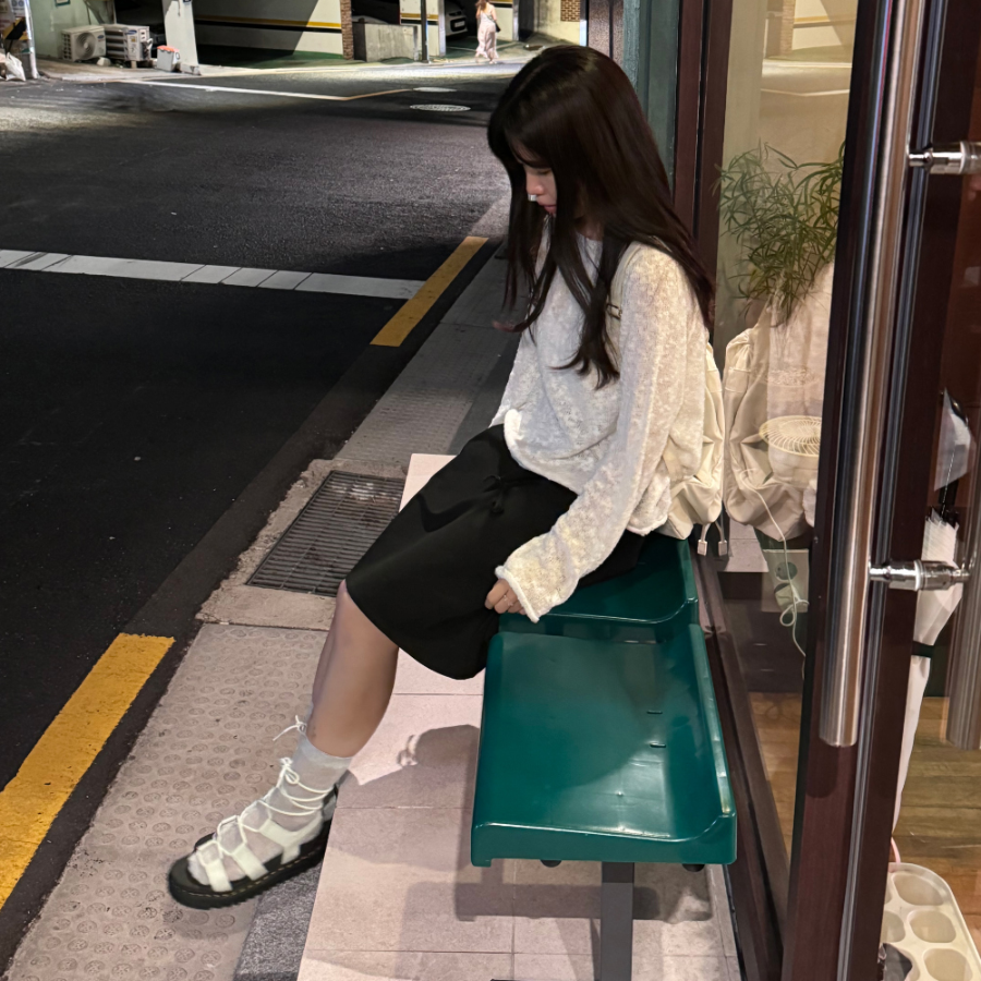 Миди-юбка с бантом Bonnet