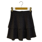 Мини-юбка с многослойной юбкой и сердечками