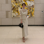 Длинная юбка H-силуэта с карманами