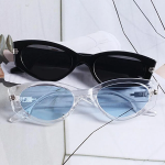 SKA-3031 Geek-Chic Blue Tint Sunglasses — акцентные женские солнцезащитные очки в стиле cat-eye