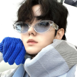 SKA-3031 Geek-Chic Blue Tint Sunglasses — акцентные женские солнцезащитные очки в стиле cat-eye