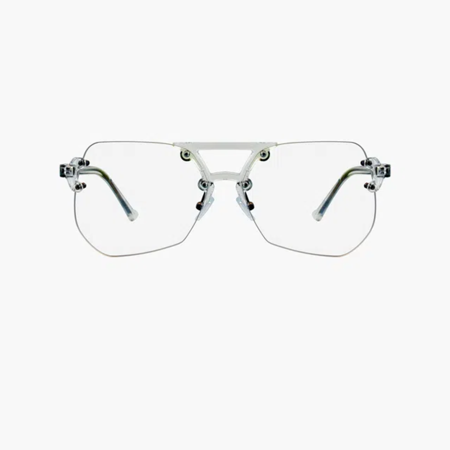 Kajel Buying Transparent Frame Glasses — стильные очки в минималистичной прозрачной оправе