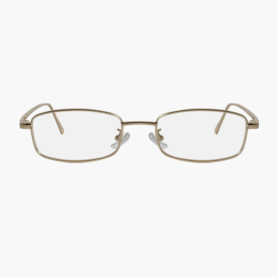 Madcrown Gold Frame Glasses — утончённые очки в золотистой оправе с винтажным характером