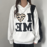 I LOVEME – худи I LOVEME Leopard Oversized Hoodie