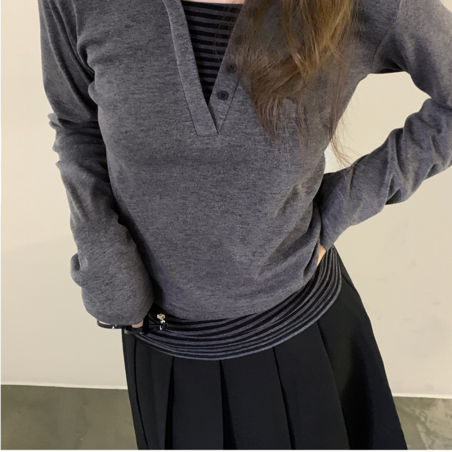 Винтажная плиссированная миди-юбка