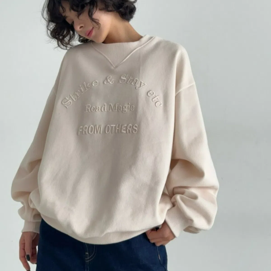 Yang Gimo – свитшот Yang Gimo Boxy Big Size Lettering Sweatshirt
