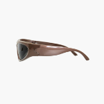Matrix Brown Sunglasses — геометрия стиля в теплой гамме