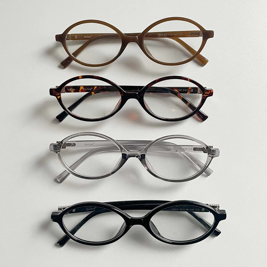 Round Leopard Oval Horn-Rimmed Glasses — винтаж с хищным акцентом