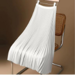 L-Белый-Миди юбки